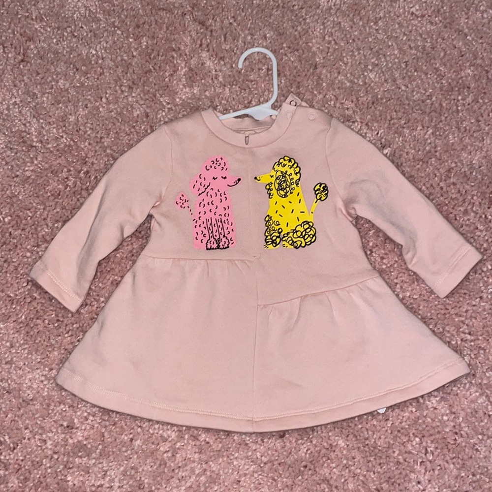 WORN ONCE STELLA MCCARTNEY POODLE DRESS 0-3 MONTHS
